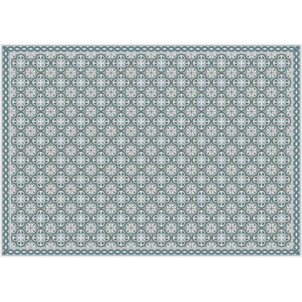 Tapis intérieur extérieur en vinyle carreaux portuguais