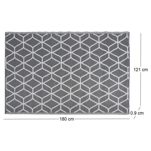 Tapis de jardin en polypropylène à motifs - 7