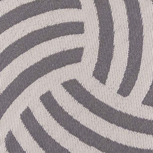 Tapis de jardin rond en polypropylène recyclé Noeud - ESS-1630