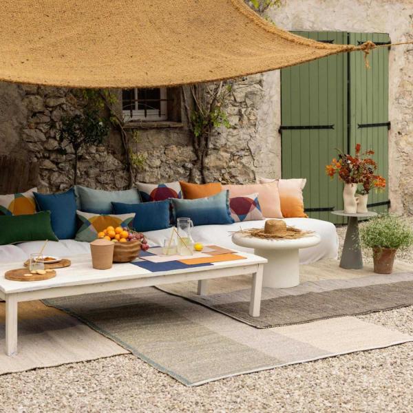 Tapis en jonc de mer Karan Mirabelle - 6