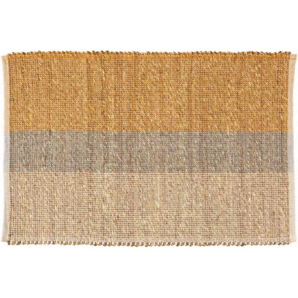 Tapis en jonc de mer Karan Mirabelle