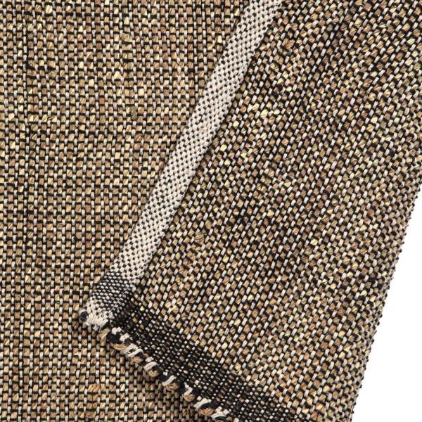 Tapis en jonc de mer et coton carbone Karan - 259,90