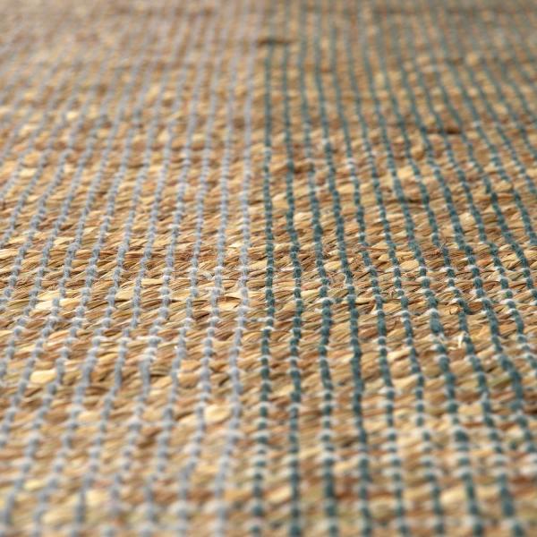 Tapis en jonc de mer et coton thym Karan - 259,90