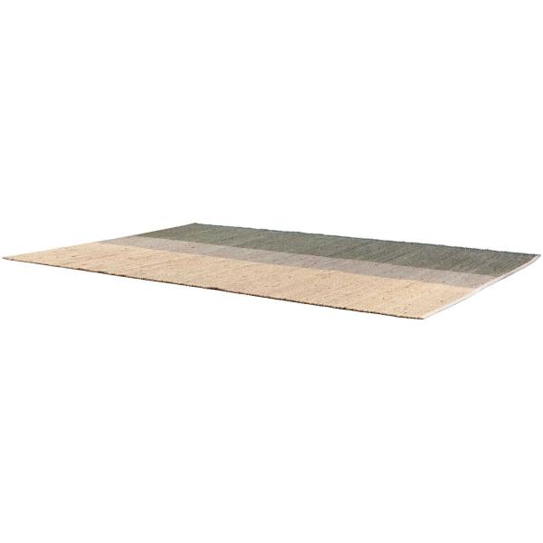 Tapis en jonc de mer et coton thym Karan - SDE-0902