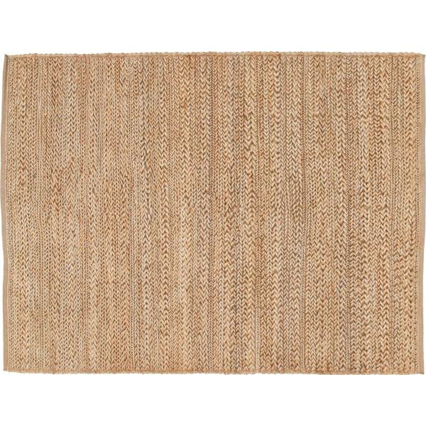 Tapis en jute et coton Pippa naturel
