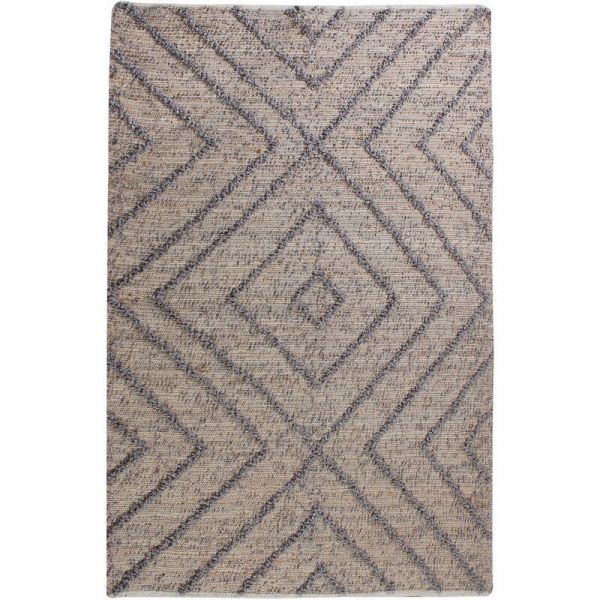 Tapis en jute grise Worgan