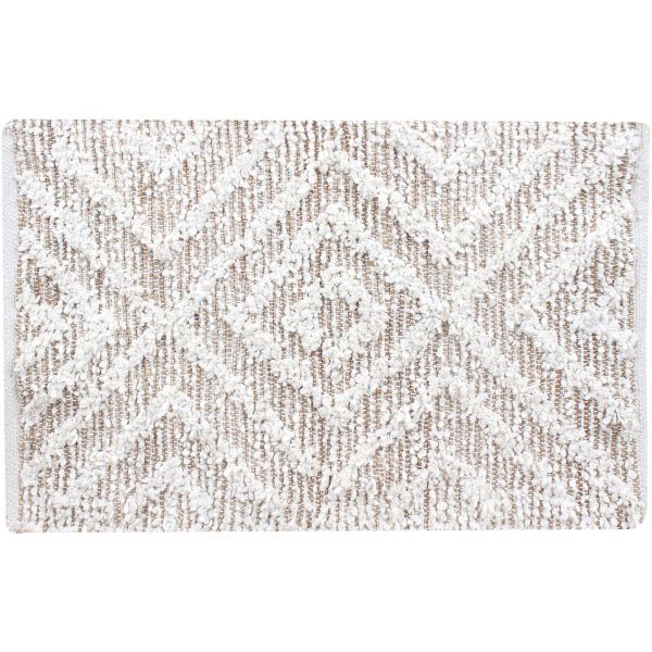 Tapis en jute ivoire Worgan