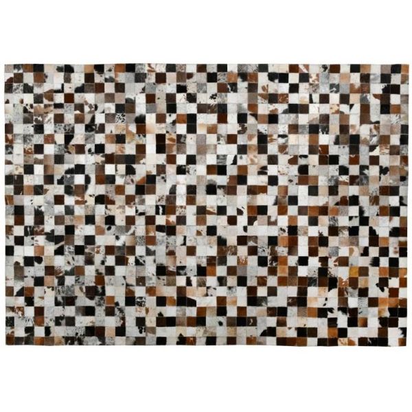 Tapis en peau de vache véritable