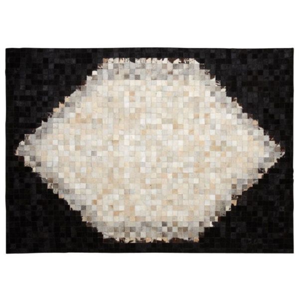 Tapis en peau de vache véritable