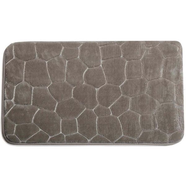 Tapis en polyester galets 67x45 cm