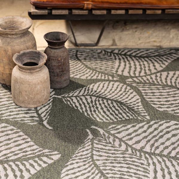 Tapis en polyester recyclé Flora - VIVARAISE