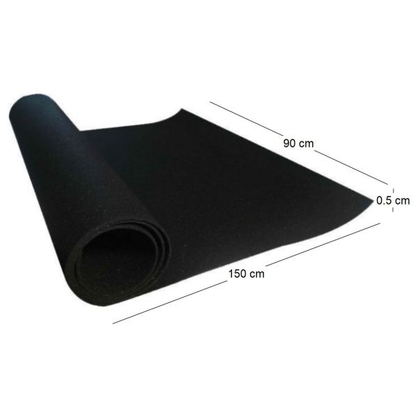Tapis de protection barbecue en caoutchouc recyclé - 28,80
