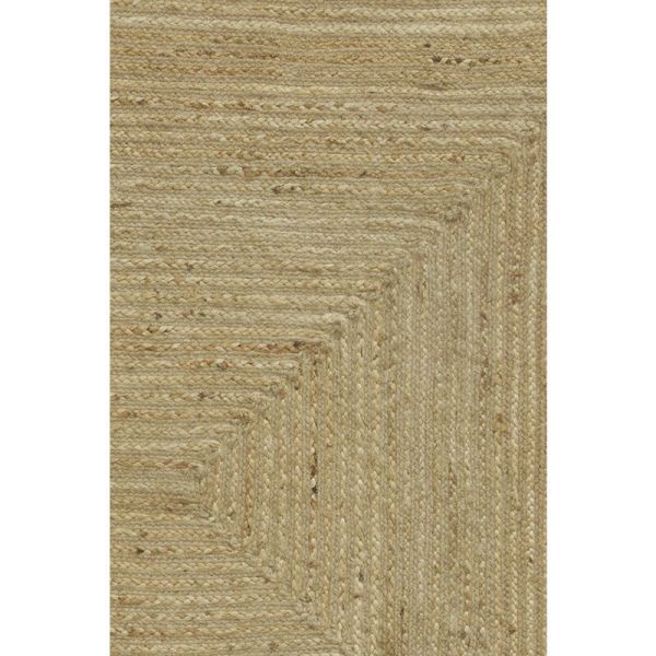 Tapis rectangulaire en jute naturelle - AUBRY GASPARD