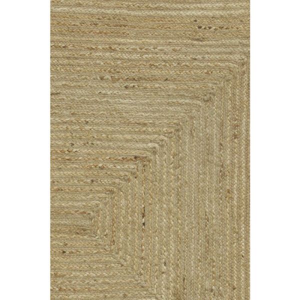 Tapis rectangulaire en jute naturelle - AUBRY GASPARD