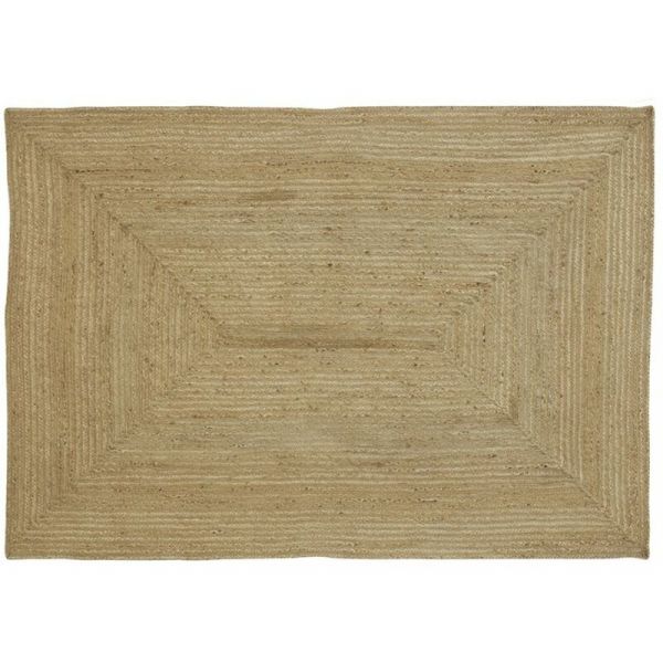 Tapis rectangulaire en jute naturelle