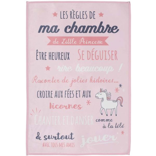 Tapis règles de la chambre enfant 60x90 cm