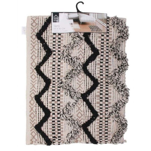 Tapis en relief ethnique 60x90 cm - THE HOME DECO FACTORY