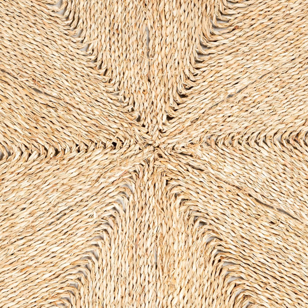 Tapis rond en jonc Kaate - AUB-1900