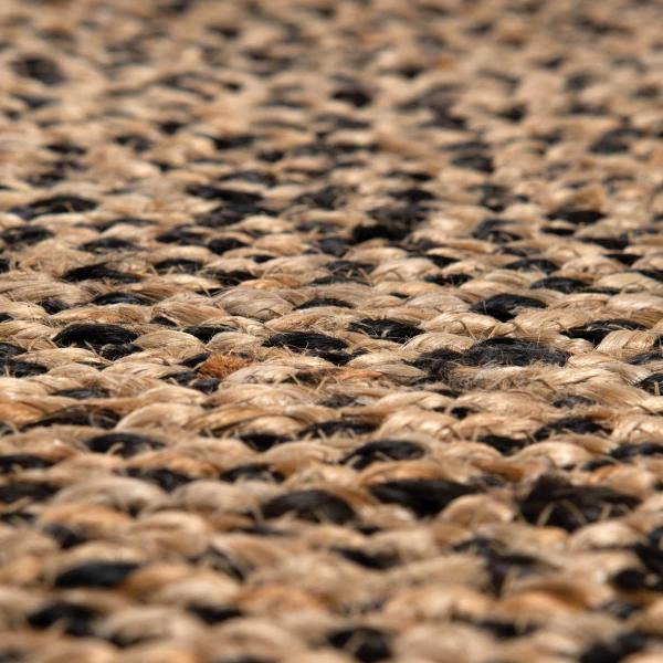 Tapis rond en jute et coton Elliot 160 cm - 225,90