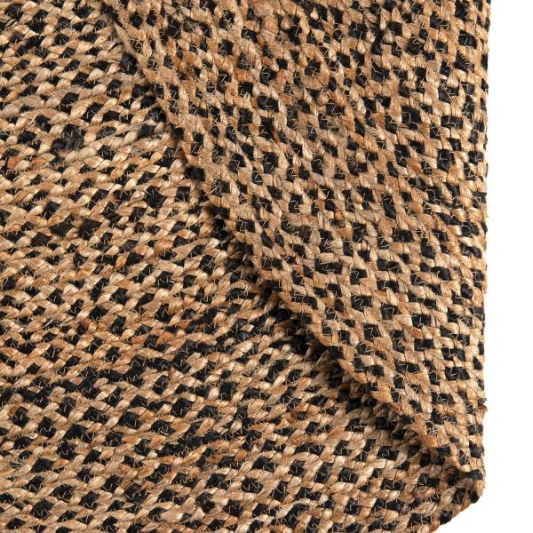 Tapis rond en jute et coton Elliot 160 cm - SDE-0820