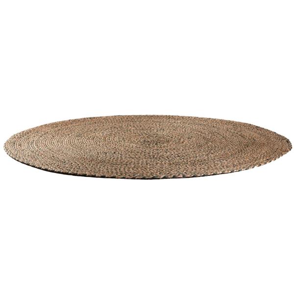 Tapis rond en jute et coton Elliot 160 cm - 5
