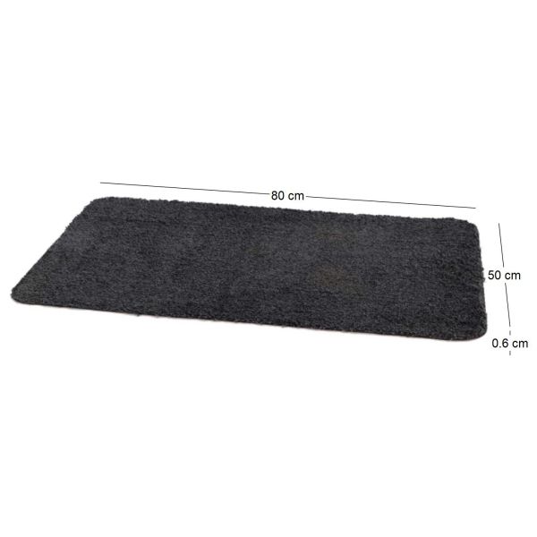 Tapis très absorbant en coton et polyester - 4,95