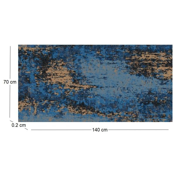 Tapis en vinyle moderne effet délavé - 41,42