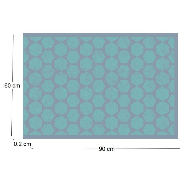 Tapis en vinyle motifs scandinaves - CON-0277