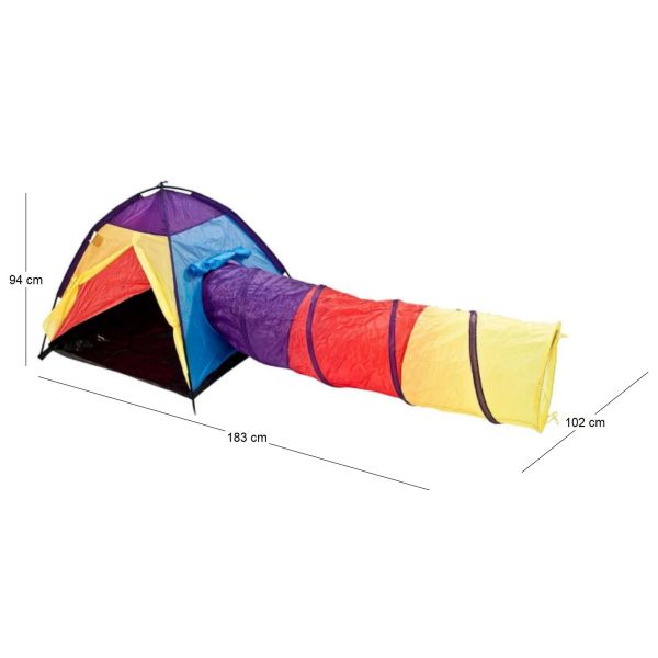 Tente de jeu jardin Aventure - 18,18