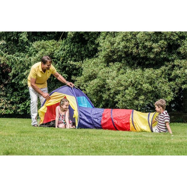 Tunnel Enfant - Tente de Jeux Exterieur Interieur avec Côtés en