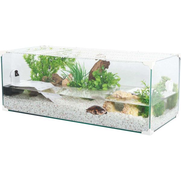 Terrarium pour tortue aquatique Karapas pro 120 litres