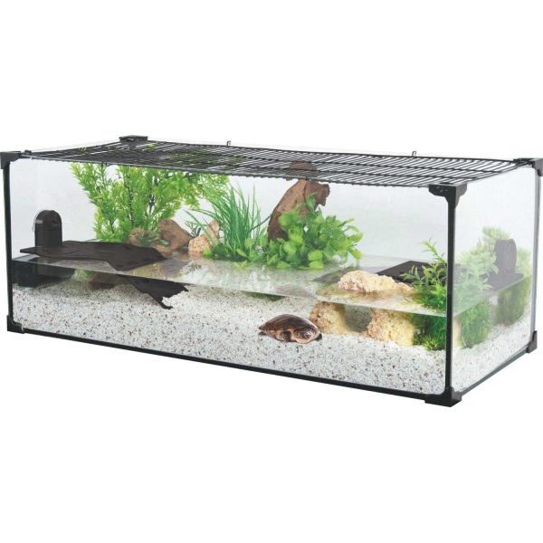 Terrarium pour tortue aquatique Karapas pro 70 litres
