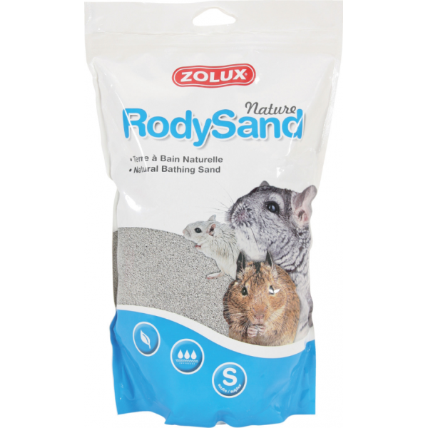 Terre à bain pour chichillas Rody sand 2L