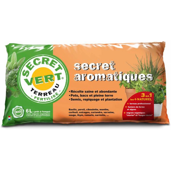 Terreau pour plantes aromatiques 1,5kg