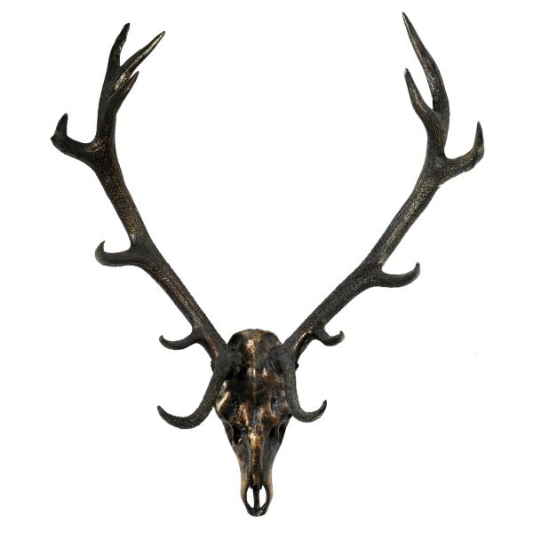 Tête de cerf en résine