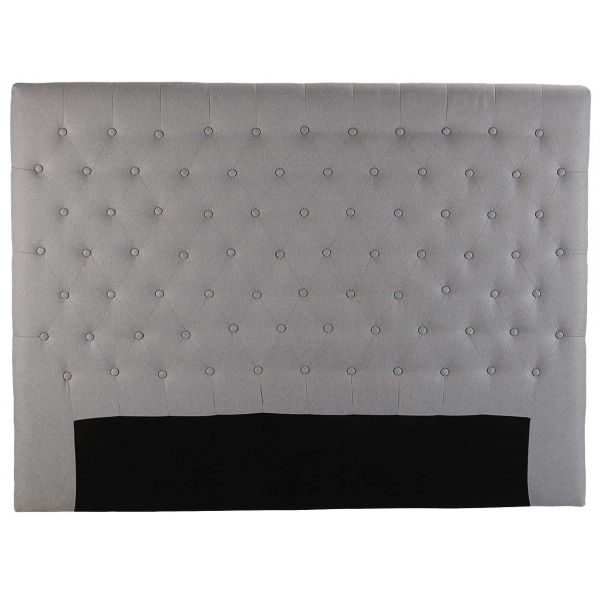 Tête de lit capitonnée en lin 160 cm