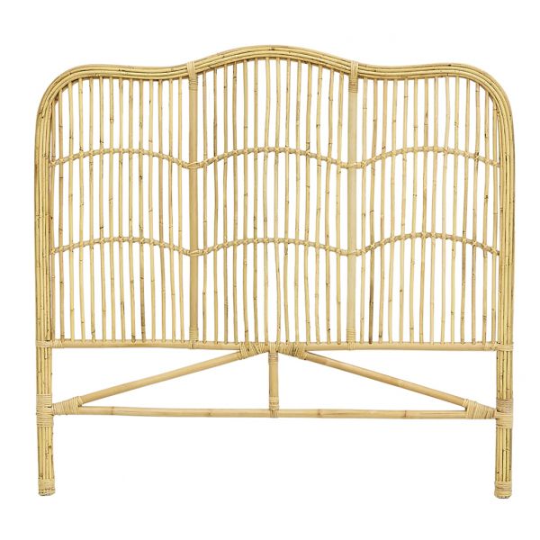 Tête de lit en rotin naturel - AUB-4759