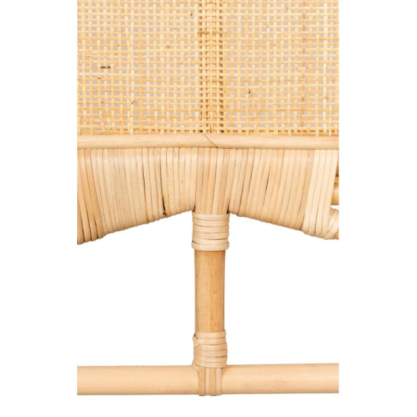 Tête de lit en rotin naturel - 7