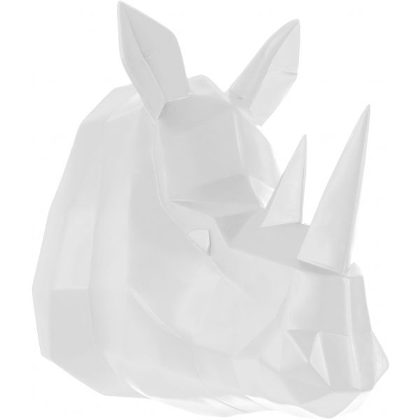 Tête de rhinocéros à suspendre Origami