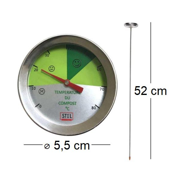 Thermomètre de compost - STI-0126
