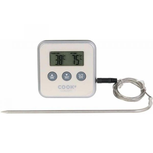 Thermomètre à sonde et minuteur électronique