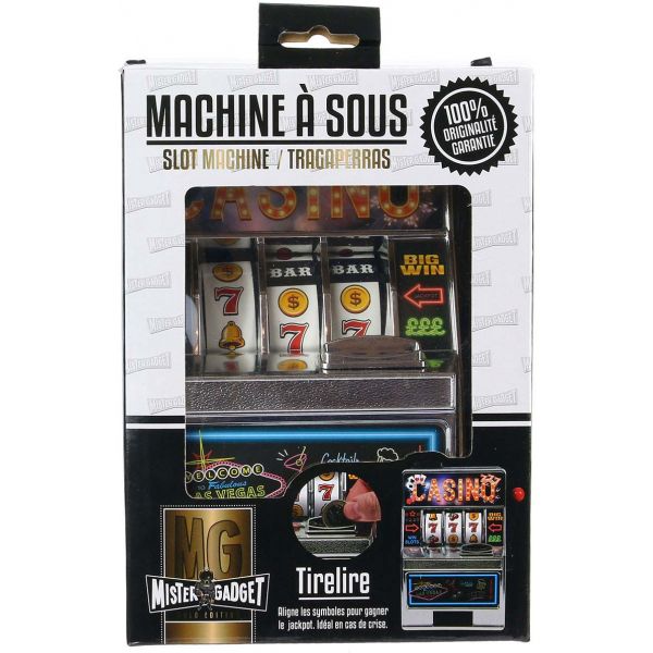 Tirelire machine à sous Slot