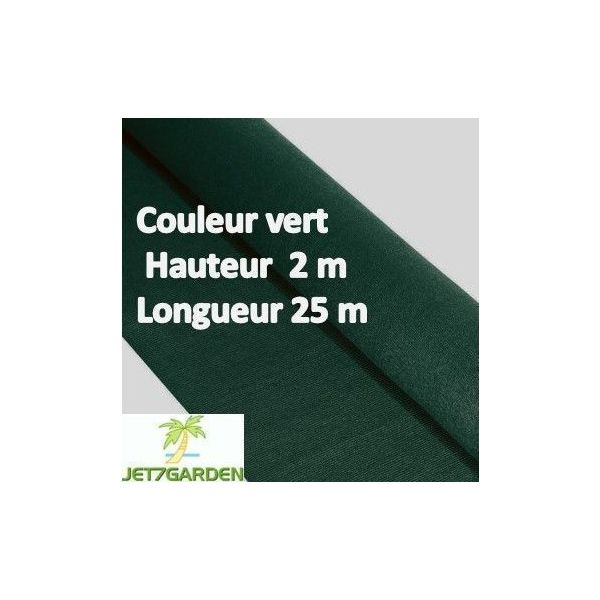 Toile brise-vue haute densité verte - 265,90