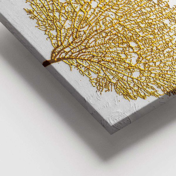 Toile décorative Arbre doré 98 x 68 cm - ASI-1237