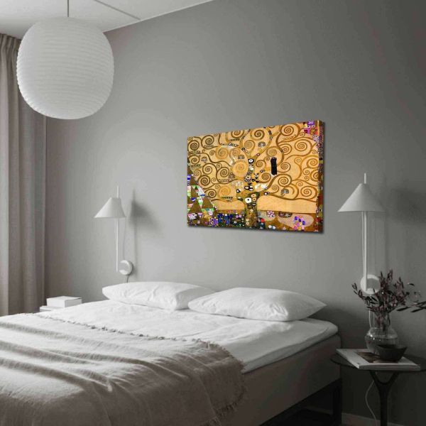 Toile décorative Arbre de vie 100 x 70 cm - HANAH HOME