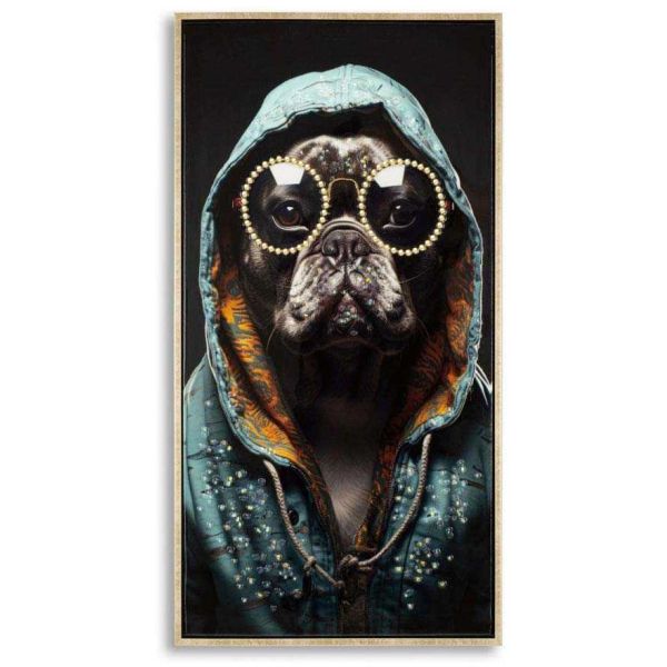 Toile décorative Bad bully 42.5 x 2.8 x 82.5 cm