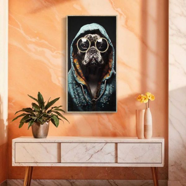 Toile décorative Bad bully 42.5 x 2.8 x 82.5 cm - MAURO FERRETTI