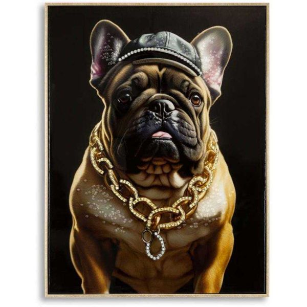 Toile décorative Bully 62 x 4 x 82 cm