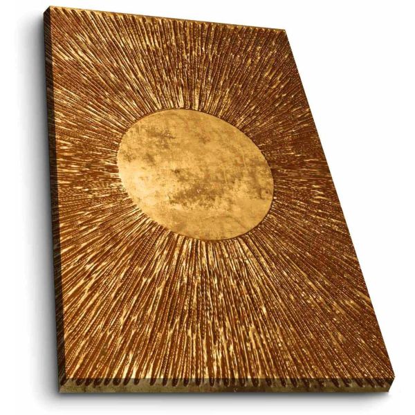Toile décorative Gold sun 45 x 70 cm - 18,90