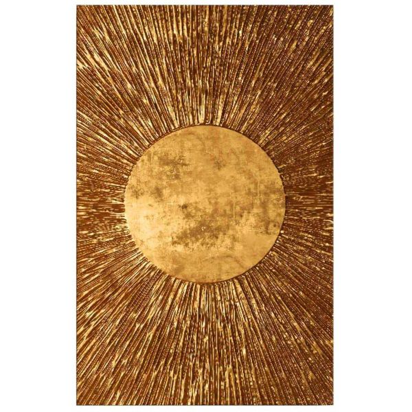 Toile décorative Gold sun 45 x 70 cm